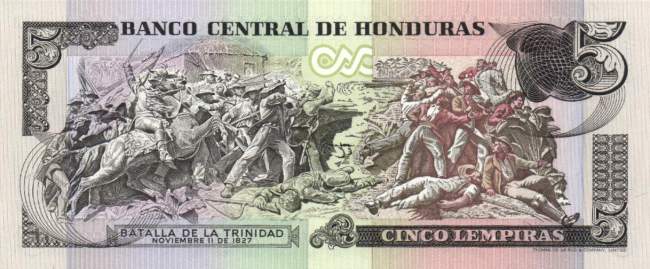 5 Lempiras 6.12.1985